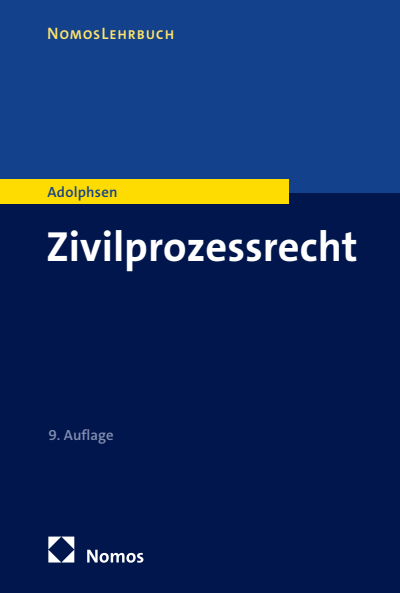 Cover of book: Zivilprozessrecht