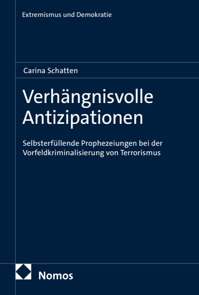 Cover des Buchs: Verhängnisvolle Antizipationen