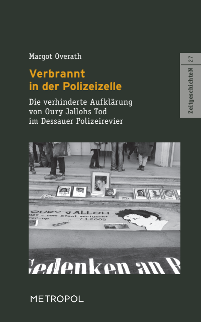 Cover des Buchs: Verbrannt in der Polizeizelle