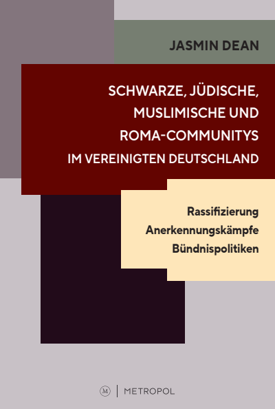 Cover of book: Schwarze, jüdische, muslimische und Roma-Communitys im vereinigten Deutschland