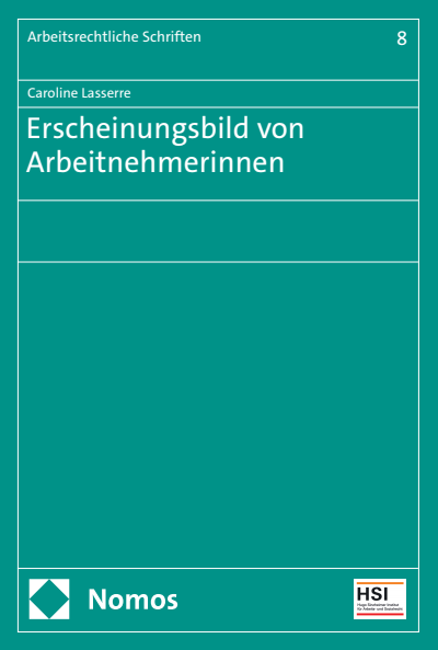 Cover des Buchs: Erscheinungsbild von Arbeitnehmerinnen