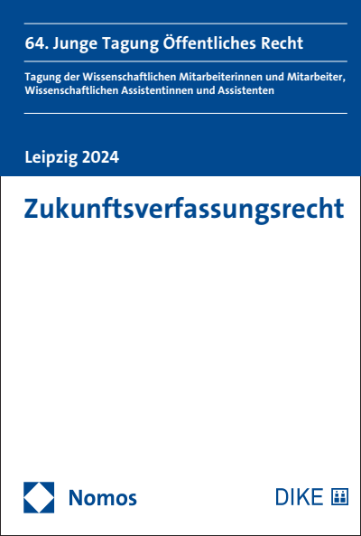 Cover des Buchs: Zukunftsverfassungsrecht