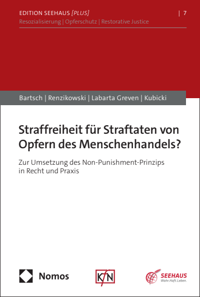 Cover des Buchs: Straffreiheit für Straftaten von Opfern des Menschenhandels?