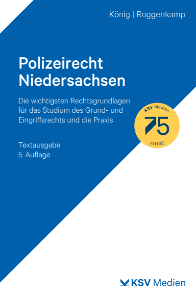 Cover des Buchs: Polizeirecht Niedersachsen