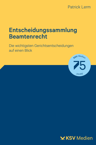 Cover des Buchs: Entscheidungssammlung Beamtenrecht