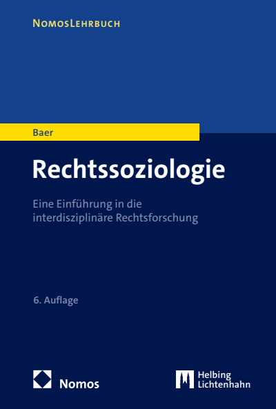 Cover des Buchs: Rechtssoziologie