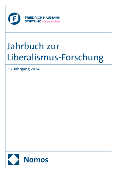 Cover des Buchs: Jahrbuch zur Liberalismus-Forschung