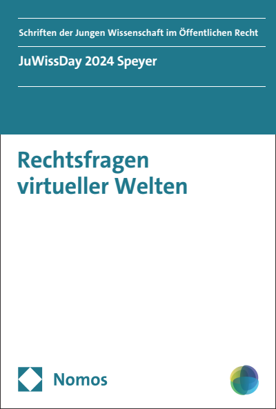 Cover des Buchs: Rechtsfragen virtueller Welten