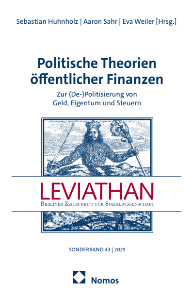 Cover des Buchs: Politische Theorien öffentlicher Finanzen
