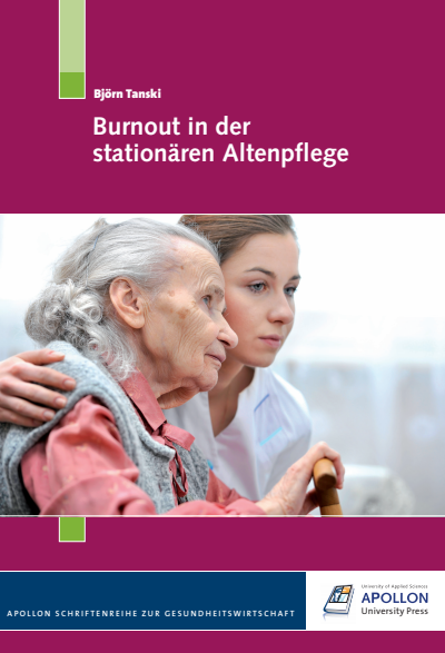Cover des Buchs: Burnout in der stationären Altenpflege