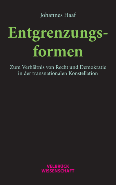 Cover des Buchs: Entgrenzungsformen