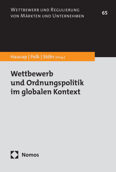 Cover des Buchs: Wettbewerb und Ordnungspolitik im globalen Kontext