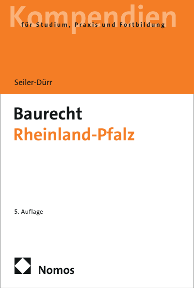 Cover des Buchs: Baurecht Rheinland-Pfalz