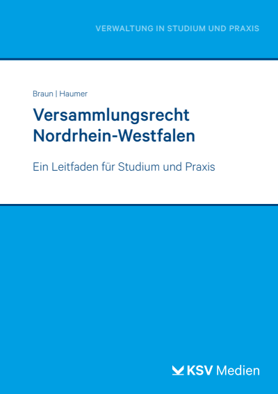 Cover des Buchs: Versammlungsrecht Nordrhein-Westfalen
