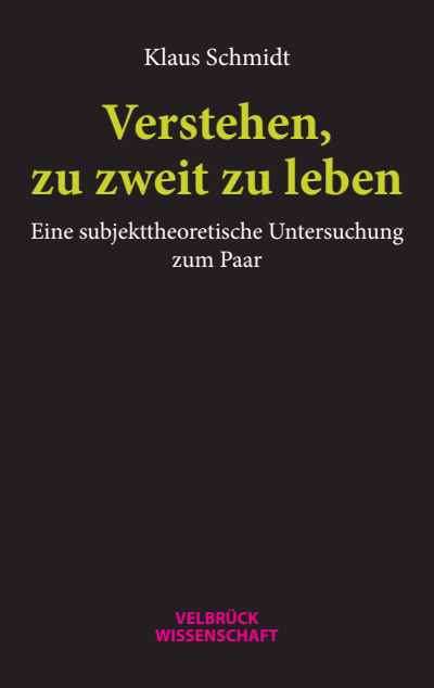 Cover des Buchs: Verstehen, zu zweit zu leben