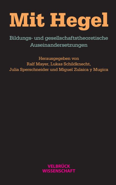 Cover des Buchs: Mit Hegel