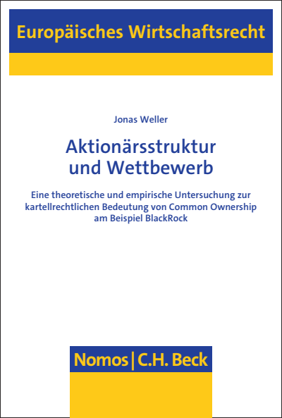 Cover des Buchs: Aktionärsstruktur und Wettbewerb