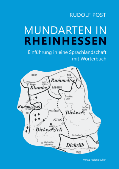 Cover des Buchs: Mundarten in Rheinhessen