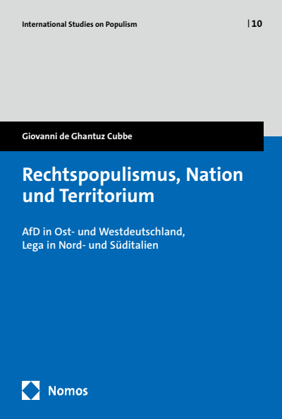 Cover des Buchs: Rechtspopulismus, Nation und Territorium