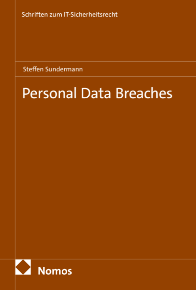 Cover des Buchs: Personal Data Breaches