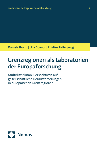 Cover des Buchs: Grenzregionen als Laboratorien der Europaforschung