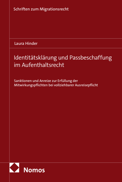 Cover des Buchs: Identitätsklärung und Passbeschaffung im Aufenthaltsrecht