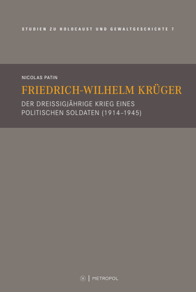 Cover des Buchs: Friedrich-Wilhelm Krüger