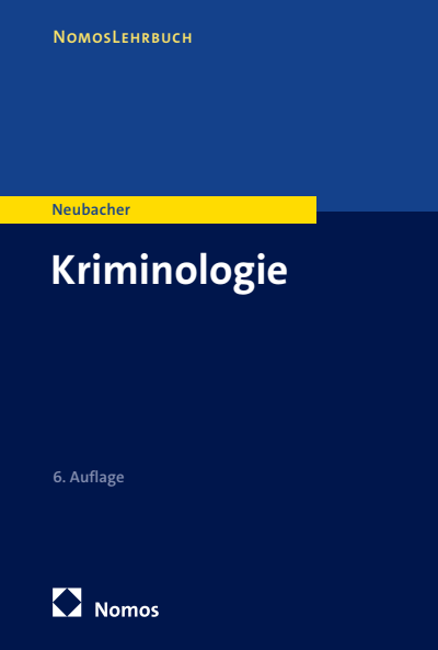 Cover of book: Kriminologie
