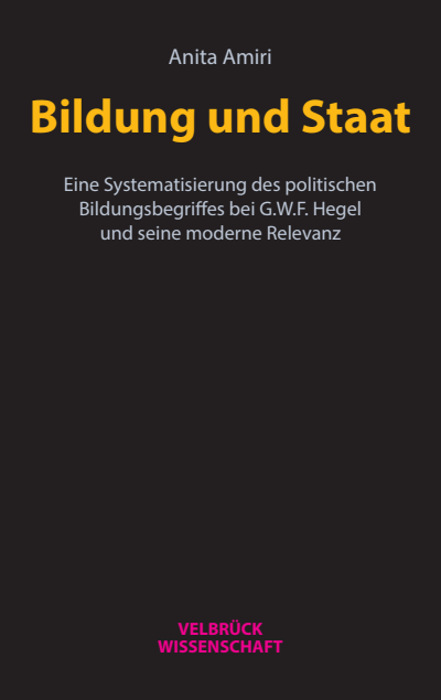 Cover des Buchs: Bildung und Staat