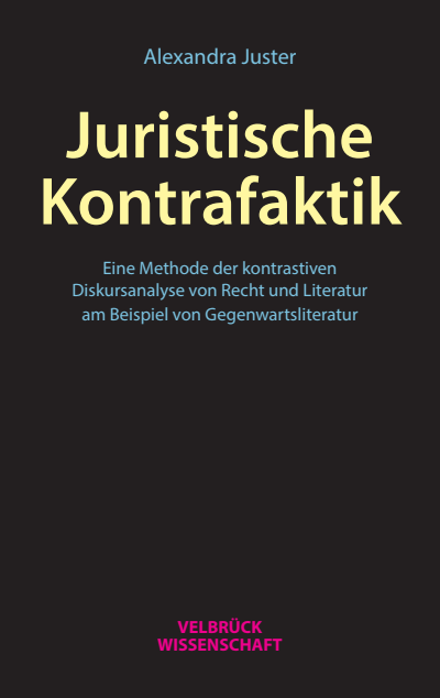 Cover des Buchs: Juristische Kontrafaktik