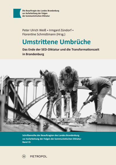 Cover des Buchs: Umstrittene Umbrüche