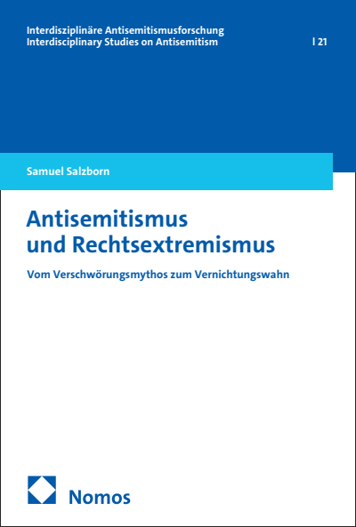 Cover des Buchs: Antisemitismus und Rechtsextremismus