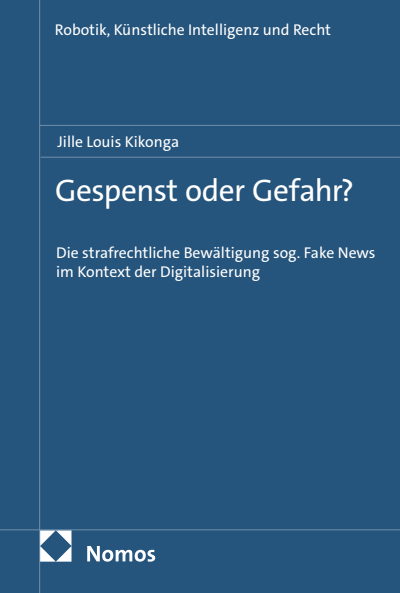 Cover des Buchs: Gespenst oder Gefahr?