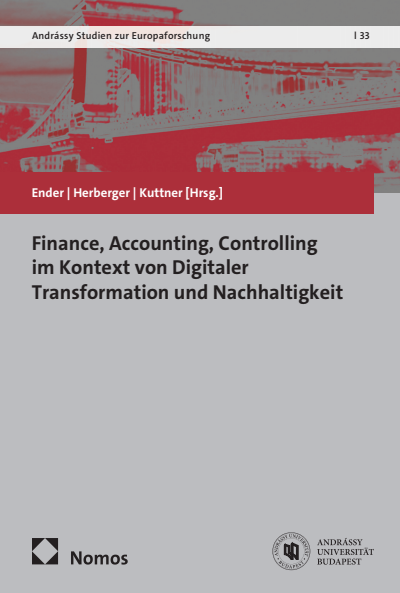 Cover des Buchs: Finance, Accounting, Controlling im Kontext von Digitaler Transformation und Nachhaltigkeit