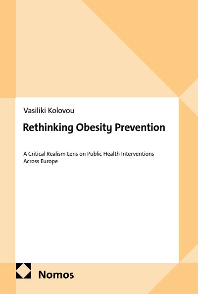 Cover des Buchs: Rethinking Obesity Prevention