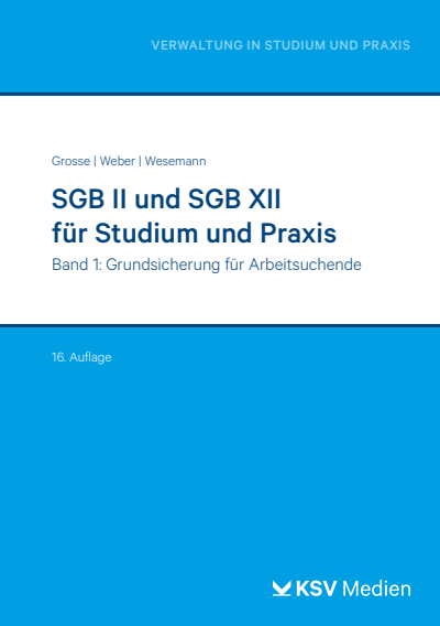 Cover des Buchs: SGB II und SGB XII für Studium und Praxis