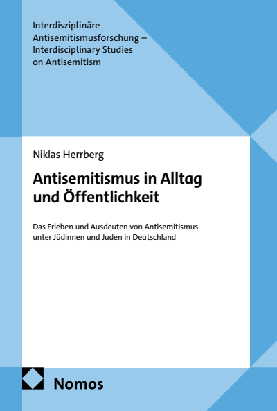 Cover des Buchs: Antisemitismus in Alltag und Öffentlichkeit