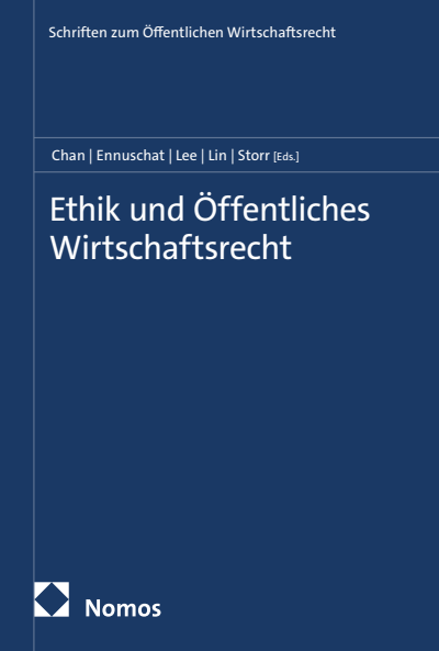 Cover des Buchs: Ethik und Öffentliches Wirtschaftsrecht