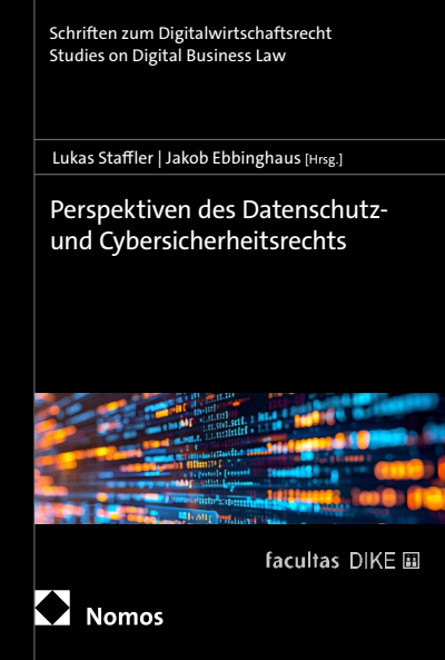 Cover des Buchs: Perspektiven des Datenschutz- und Cybersicherheitsrechts