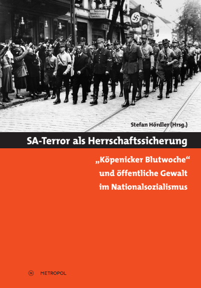 Cover des Buchs: SA-Terror als Herrschaftssicherung