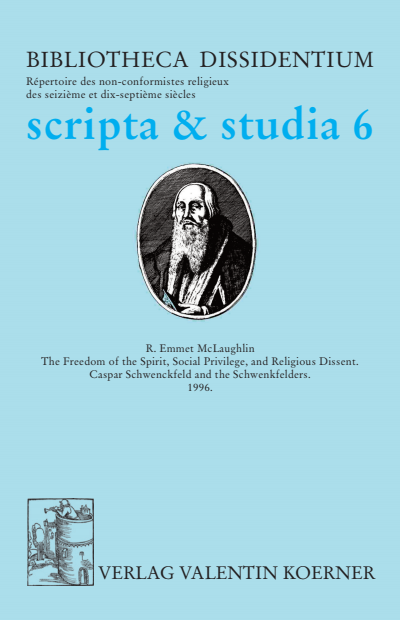 Cover des Buchs: The Freedom of the Spirit, Social Privilege, and Religious Dissent