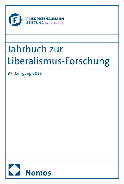 Cover des Buchs: Jahrbuch zur Liberalismus-Forschung