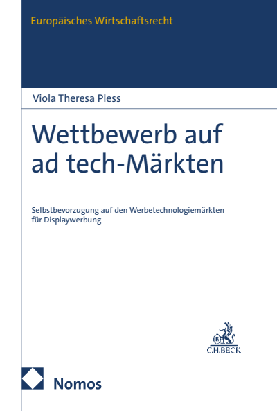 Cover des Buchs: Wettbewerb auf ad tech-Märkten