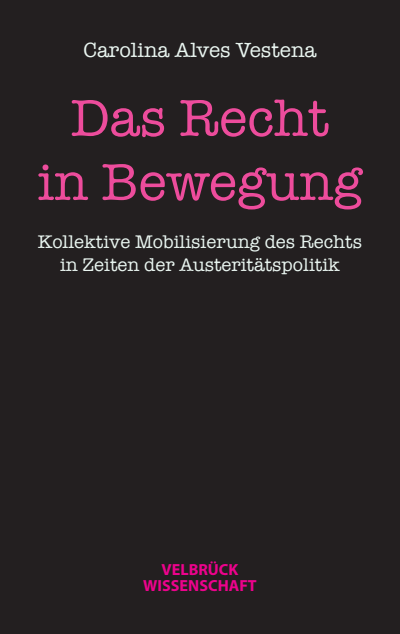 Cover des Buchs: Das Recht in Bewegung