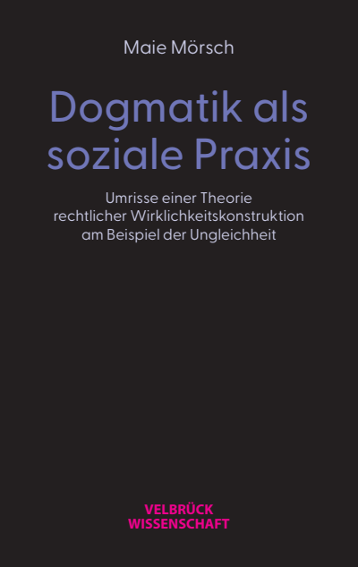 Cover des Buchs: Dogmatik als soziale Praxis