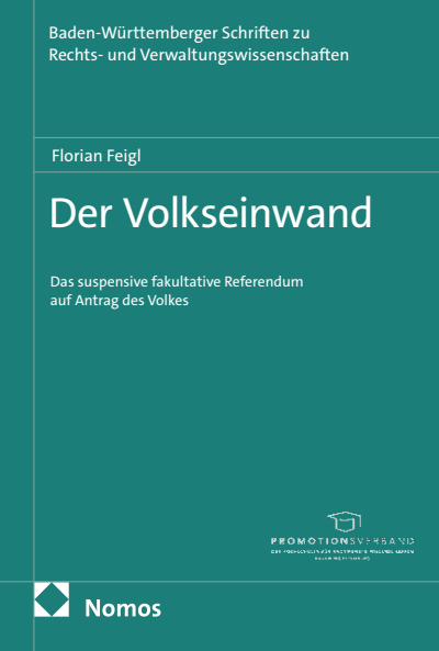 Cover des Buchs: Der Volkseinwand