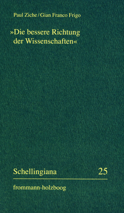 Cover des Buchs: Die bessere Richtung der Wissenschaften