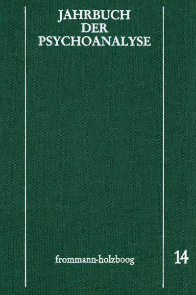 Cover des Buchs: Jahrbuch der Psychoanalyse