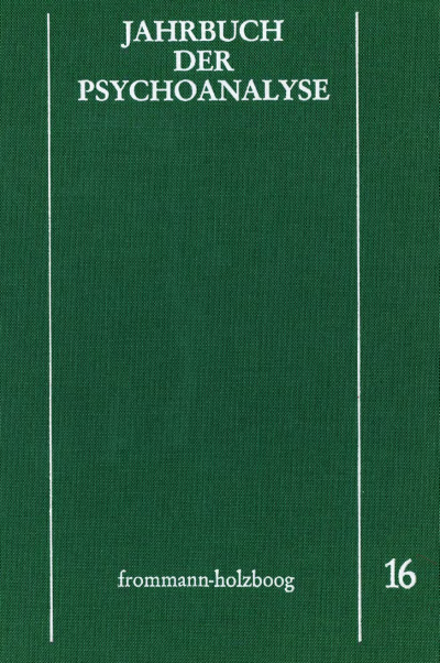 Cover des Buchs: Jahrbuch der Psychoanalyse