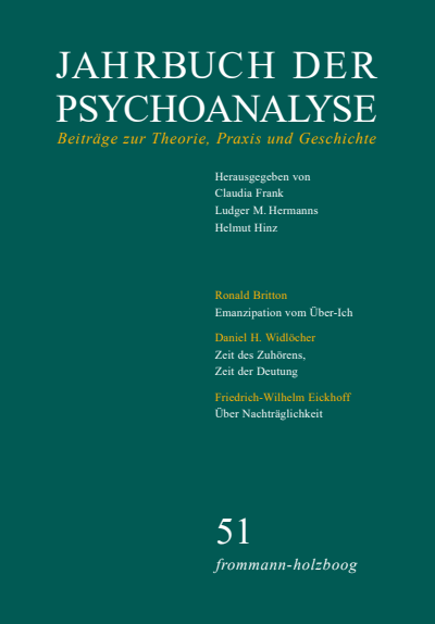 Cover des Buchs: Jahrbuch der Psychoanalyse